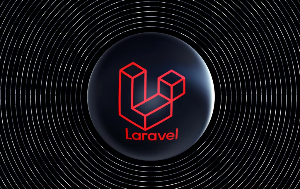 Laravel Logo development branding website online expert developers laravel development development and branding services e-commerce Website Online website design